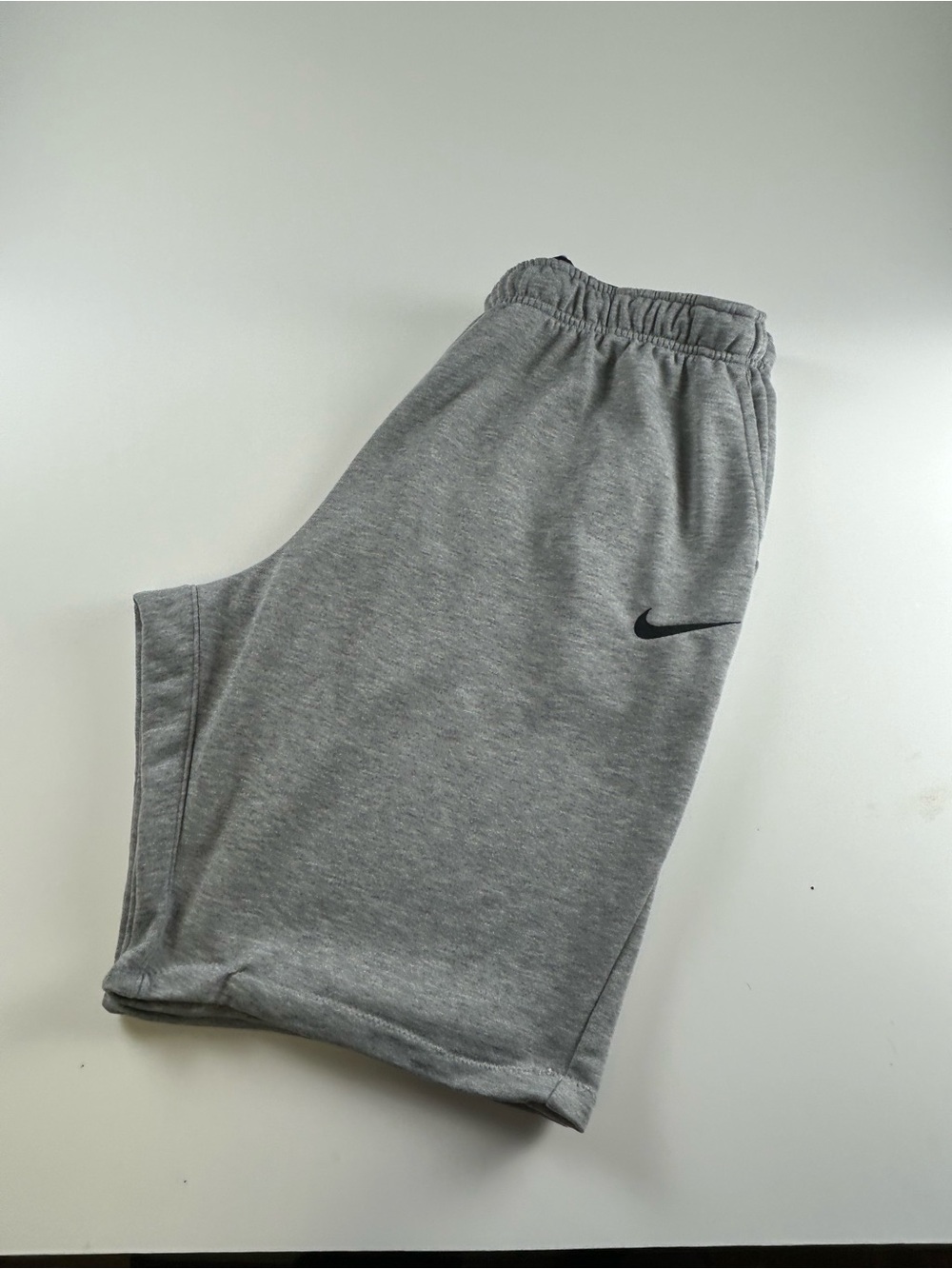 Nike Mens SZ 3XL Gray Therma Athletic Casual Club Drifit Training Fleece Shorts